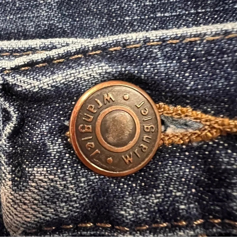 Vintage Wrangler Denim Carpenter Shorts, 100% Cotton, Size 42